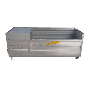 Root Vegetable Washer and peeler carrot potato radish yam taro yam washing and peeling machine