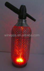 Siphon à soda en acier inoxydable, siphon à LED, machine à soda - Product Image 2