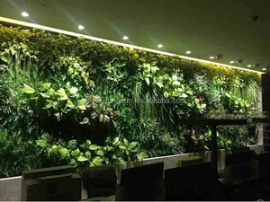 LSD-160416853 glicinas planta Artificial hojas de vid verde colgante de pared al por mayor - Product Image 2