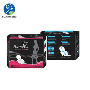 Negatif iyon için odun hamuru temizlik peçeteleri kadın pedleri malezya bayanlar için çin fabrikada yapılan gündüz ve gece - Product Image 1