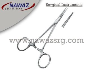 Producto superventas, fórceps hemostáticos delicados Halstead personalizados, instrumentos quirúrgicos rectos de acero inoxidable de 15cm - Product Image 2
