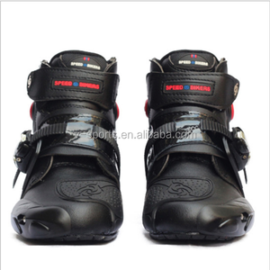 Stivali Professionali per Moto, Stivali da Motocross Impermeabili, <span class=keywords><strong>Scarpe</strong></span> da Biker con Protezione per Caviglia - Product Image 2