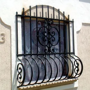 Calandre de fenêtre décorative en fer forgé, offre spéciale, grille Design