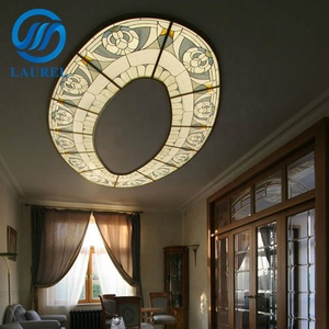 Fournisseur chinois de panneaux de plafond en verre teinté de style <span class=keywords><strong>Tiffany</strong></span> à vendre - Product Image 3