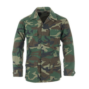 Tela ripstop ejército militar uniforme woodland chaquetas y pantalones - Product Image 1
