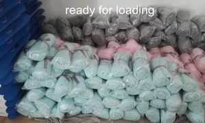 Волшебное зеленое вязаное одеяло с нулевым дефектом, Лучшая распродажа, 100% хлопок, расчесанное детское вязаное одеяло - Product Image 5