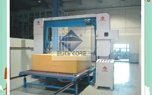 Elitecore fabrica suministro de corte horizontal de la pu espuma/esponja/colchón maquinaria