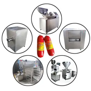 Professional sausage production line | luncheon meat making machine