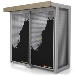 Présentoir sur pied personnalisé pour carreaux de céramique de grande taille, style poussoir, avec hauteur réglable pour la construction - Product Image 3