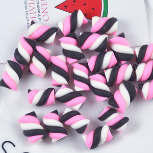 Đất Sét Polymer Cầu Vồng Kẹo Cabochon Slime Quyến Rũ - Product Image 3