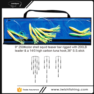 Sac de rangement pratique 9 pouces <span class=keywords><strong>pour</strong></span> barres à épandreuses de calmar et de thon, matériel de pêche - Product Image 1