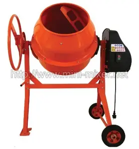 concrete mixer diesel 280-350L capacity with spare parts.