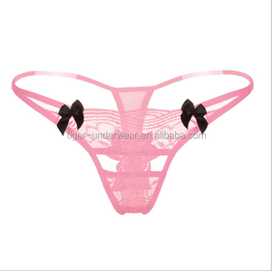 Pizzo con fiocco carino Sexy giovani ragazze trasparenti perizoma <span class=keywords><strong>mutandine</strong></span> per la <span class=keywords><strong>vendita</strong></span> - Product Image 2