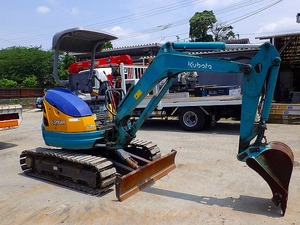 Mini pelleteuse d'occasion Kubota U20 à vendre Mini pelleteuse japonaise Kubota U15 U20 U30 U35 U55 - Product Image 5