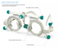 Montura de Prueba Óptica de Titanio de Alta Calidad Tpv-9000 para Optometría