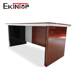 Table <span class=keywords><strong>de</strong></span> bureau en mélamine en forme <span class=keywords><strong>de</strong></span> L, grande table <span class=keywords><strong>de</strong></span> direction design - Product Image 5