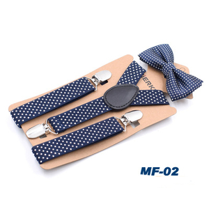 Vente en gros de <span class=keywords><strong>porte</strong></span>-jarretelles pour enfant avec nœud papillon imprimé en noir <span class=keywords><strong>à</strong></span> 3 pinces - Product Image 3