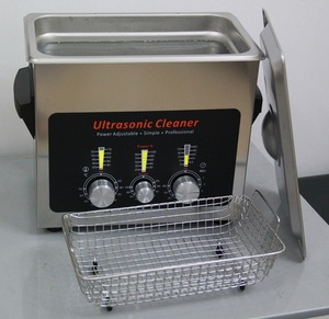 Limpiador ultrasónico profesional de acero inoxidable SUS 304, alta calidad, control Manual, pantalla LED ajustable, potencia de 3L - Product Image 3