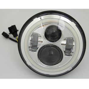 LED Halo 7 "Phares pour Toyota Landcruiser 40 45 60 75 78 79 série - Product Image 3