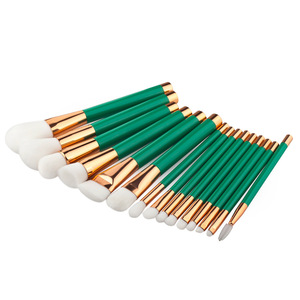 Venta al por mayor 15pcs cepillo de maquillaje clásico color de bambú chino cara maquillaje profesional pincel de maquillaje con - Product Image 4
