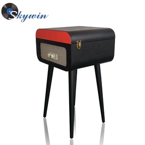 Usb Sd Bleu dent Disque <span class=keywords><strong>Vinyle</strong></span> Tourne-Disque Avec Trois Vitesses - Product Image 2