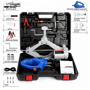 OEM CE ISO Portable <strong>Car</strong> Replace Tire 12V 3T Durable Electric Lifting Screw Scissor <strong>Car</strong> <strong>Jack</strong> with Impact Wrench - Product Image 4