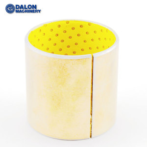 Poilless Tự Bôi Trơn DX SF-2 P20 Thép Thiêu Kết Lớp Đồng POM Coating Bushing 35X39X30 - Product Image 5