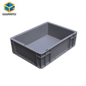 Tùy Chỉnh Màu Euro Nhựa Xếp Chồng Container Với Nắp