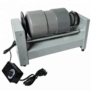 30 Lb 220V Speed Verstelbare Pvc Drum Roterende Rock Tumbler Gebruikt Als Glas En Edelsteen Natte Polijstmachine