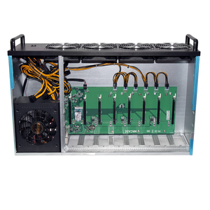 High Quality Computer Server Case 4u Gpu Chassis with 1600W Psu Support <strong>Rx570</strong> 8gpu Server Case - Product Image 5