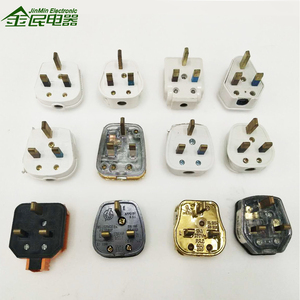 Enchufe británico de 13 A con 3 clavijas planas, enchufe eléctrico estándar británico con fusible - Product Image 5