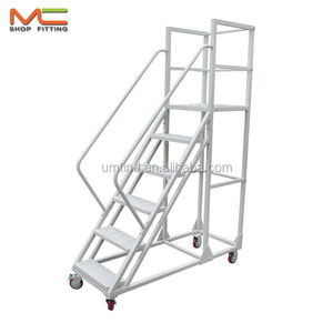2.5 Meter Magazijn Of Supermarkt Rails Ladder <span class=keywords><strong>Trolley</strong></span> Voor Handkarren & Trolleys Product - Product Image 2
