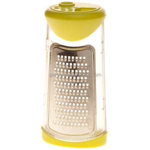 Grattugia Manuale per Frutta e Verdura con Lame in Acciaio Inox, Facile da Pulire, Contenitore per Conservazione e Servizio - Product Image 3