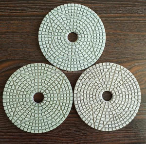 Beton mermer granit taş için elmas reçine ıslak parlatma pedi kanca döngü destek-<span class=keywords><strong>3</strong></span> adım uygulama yüksek maliyet performansı - Product Image 2