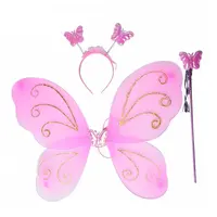 Fairy Butterfly Wings for Kids, Pink Wing, Party, Wholesale