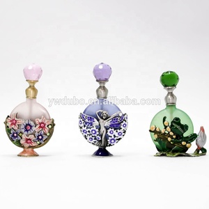Bouteille de <span class=keywords><strong>parfum</strong></span> de fée d'ange en métal, flacon vide en verre, pour décoration, Essential, rechargeable, 8ml, n ° 59116, 10 pièces - Product Image 1