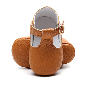 <span class=keywords><strong>Scarpe</strong></span> per Neonata in Pelle PU con Suola Morbida, Mocassini con Cinturino <span class=keywords><strong>a</strong></span> T in Pelle Lucida per Bambine, Prime <span class=keywords><strong>Scarpe</strong></span> per Neonati e Culla - Product Image 4
