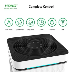 Máy Lọc Không Khí Gia Đình Hepa 5 Tốc Độ Gió Phổ Biến Bán Chạy Có Điều Khiển Wifi