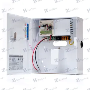DC12V 10A 18 outputs AC110 220V Input Voltage CCTV Power Supply