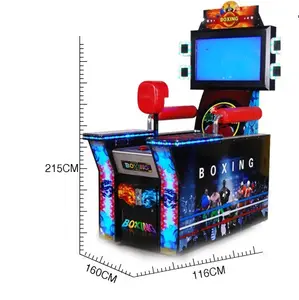 Indoor Sports Amusement Coin Operated ultimative elektronische Big Punch World Boxing Champion Spiel maschine Zum Verkauf