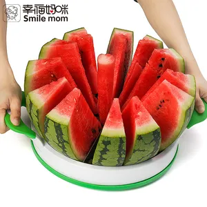 Smile mom Fruit Cutting Tools Water Melon Cut Watermelon Cutter Melon Slicer