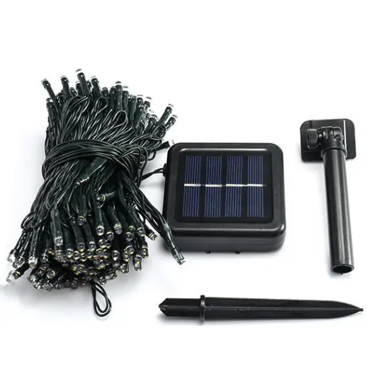 High quality solar powered operated led string lights garden decorative Christmas holiday led light