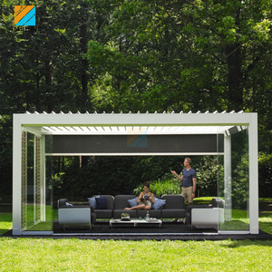 Bioclimática Pergola/Techo Motorizado Persianas De Aluminio A Prueba de agua - Product Image 3
