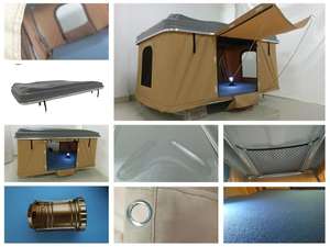 원격 전기 지붕 상단 텐트 ABS 하드 쉘 팝업 지붕 상단 텐트 <span class=keywords><strong>3</strong></span> 명 SUV/4WD - Product Image 5