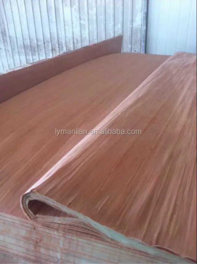 Midden-oosten markt gebruik keruing/plb/recon/natuurlijk hout fineer, houtfineer uit linyi baiyi hout
