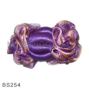 50g <b>weight</b> purple bath sponge - Product Image 1