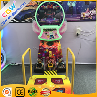 Machines de danse d'arcade CGW Games, jeu d'arcade de danse grandeur nature pour enfants, machines de danse d'arcade
