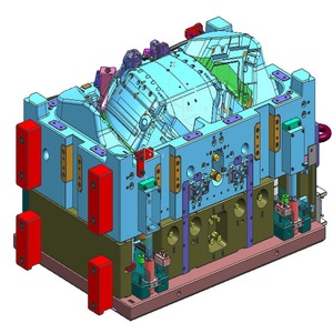 Overmould Dubbele Kleur Injectie Schimmel Fabricage Plastic Injectie Overmould Molding Lage Volume Aanvaardbaar