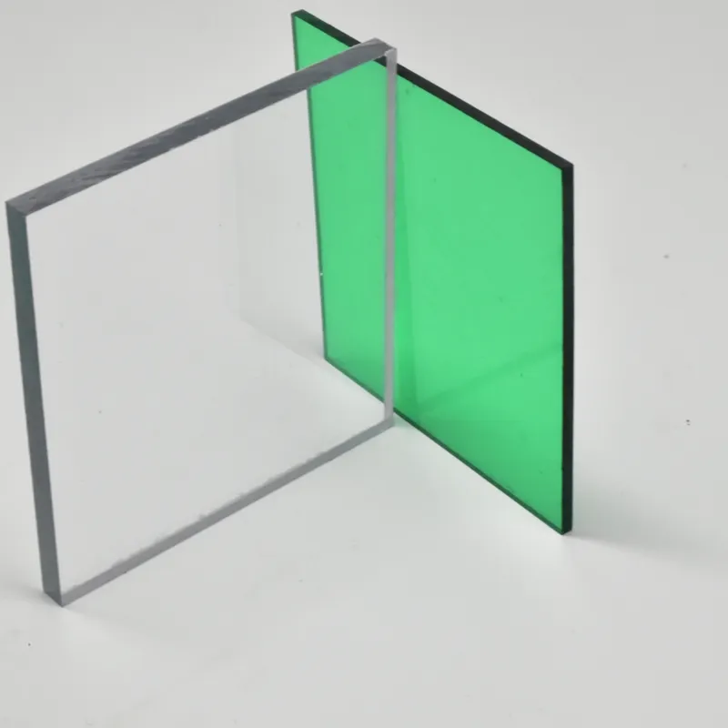 Klar transparent solide PC blatt carport polycarbonat dachbahn preis