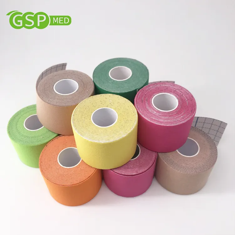 Kt Muscle Tape 5cm*5m Muscle Tape Roll For Athlete Self- Cut Kinesiology Kt Tape